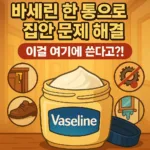 “이걸 여기에 쓴다고?… 안 쓰던 바세린, 인생 역전 활용법”