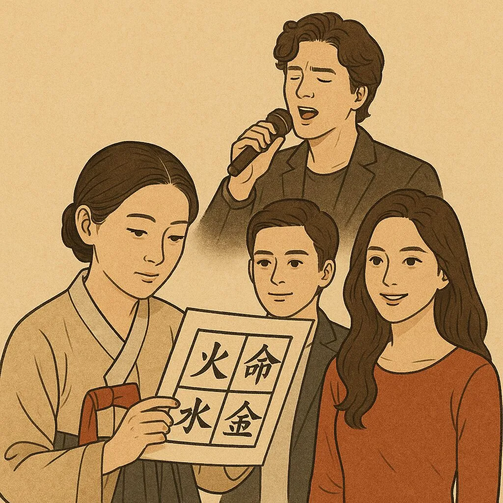 “사주에 다 적혀 있었다? 연예인들의 실제 사례 소름”