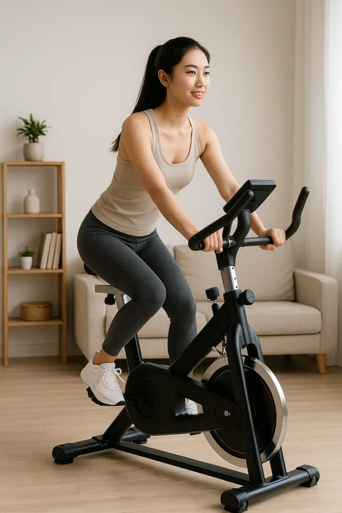 “매일 30분만 탔는데 뱃살이 증발했다? 실내자전거의 충격적인 진실”