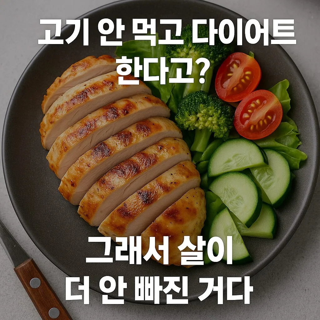 “고기 안 먹고 다이어트 한다고? 그래서 살이 더 안 빠진 거다”