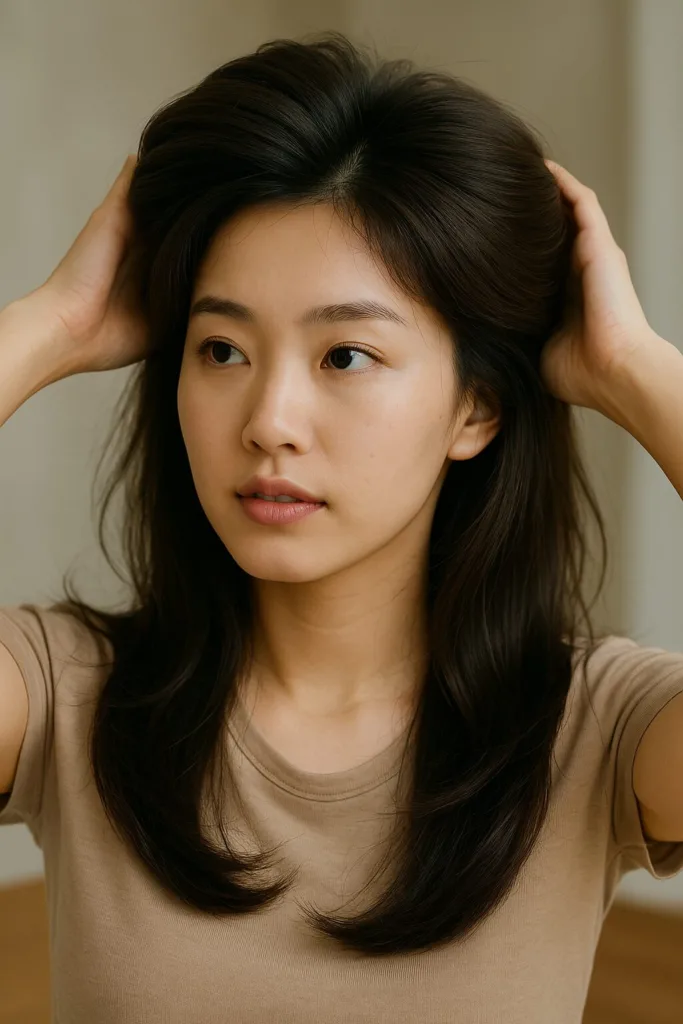 “10년 젊어 보이는 머리 볼륨 유지법… 미용실 원장도 숨기던 충격 꿀팁 공개”