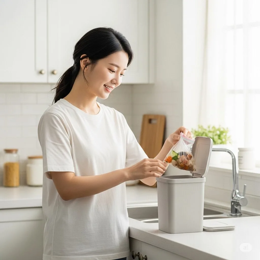 여름철 음식물쓰레기 냄새 제거 완벽 가이드 — 악취 없이 주방 지키는 법