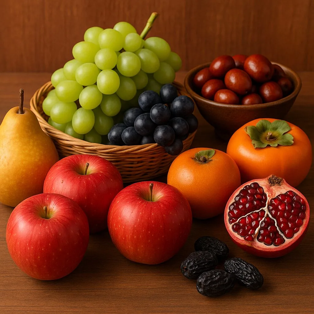 “가을에 꼭 먹어야 할 제철 과일” — 맛과 영양, 제철일 때 최고