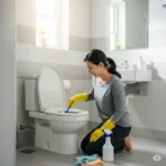 “아무리 닦아도 또 생긴다?” — 변기에 생기는 ‘분홍색 띠’의 정체와 해결법