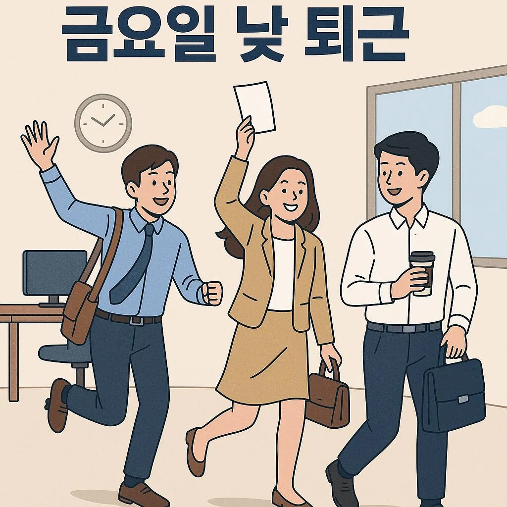 “21년 만의 충격 변화! 금요일 낮에 퇴근하고 週 4.5일 근무?” 1 “21년 만의 충격 변화! 금요일 낮에 퇴근하고 週 4.5일 근무?”