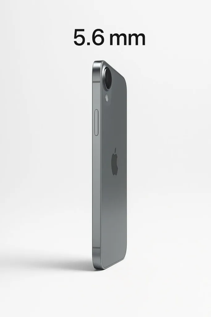 “역대 가장 얇다! 아이폰 에어 공개. 5.6mm 초슬림, 한국은 9월 19일부터 구매 가능”