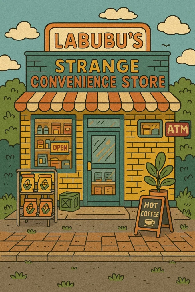 “팝마트, 성수동에 ‘수상한 편의점’ 오픈! 라부부 한정판 폭발 판매+체험행사 끝장판 실화냐?”