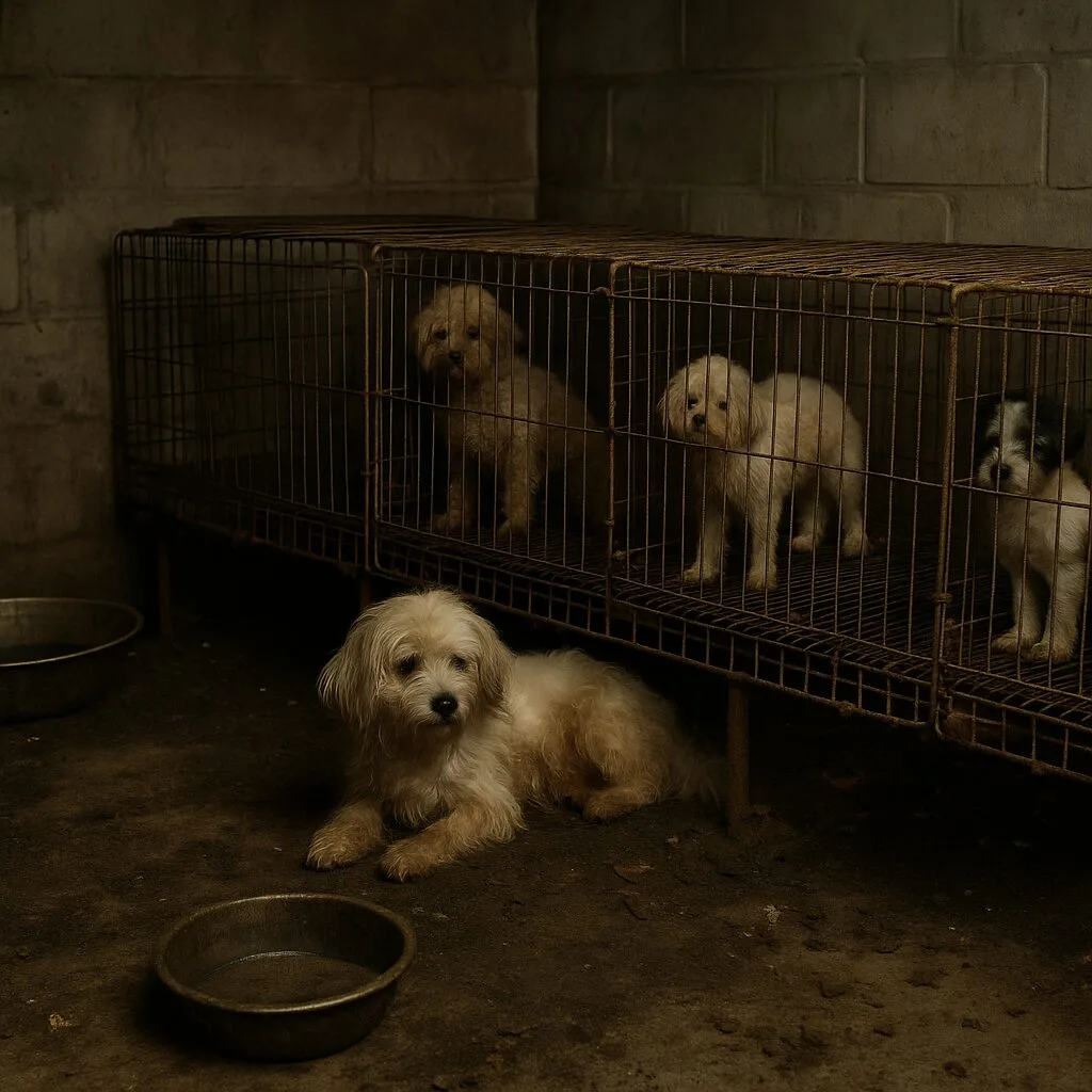 “우린 연습용 인형이 아니에요” 불법 번식장 미용 실습견 53마리 참혹한 구조