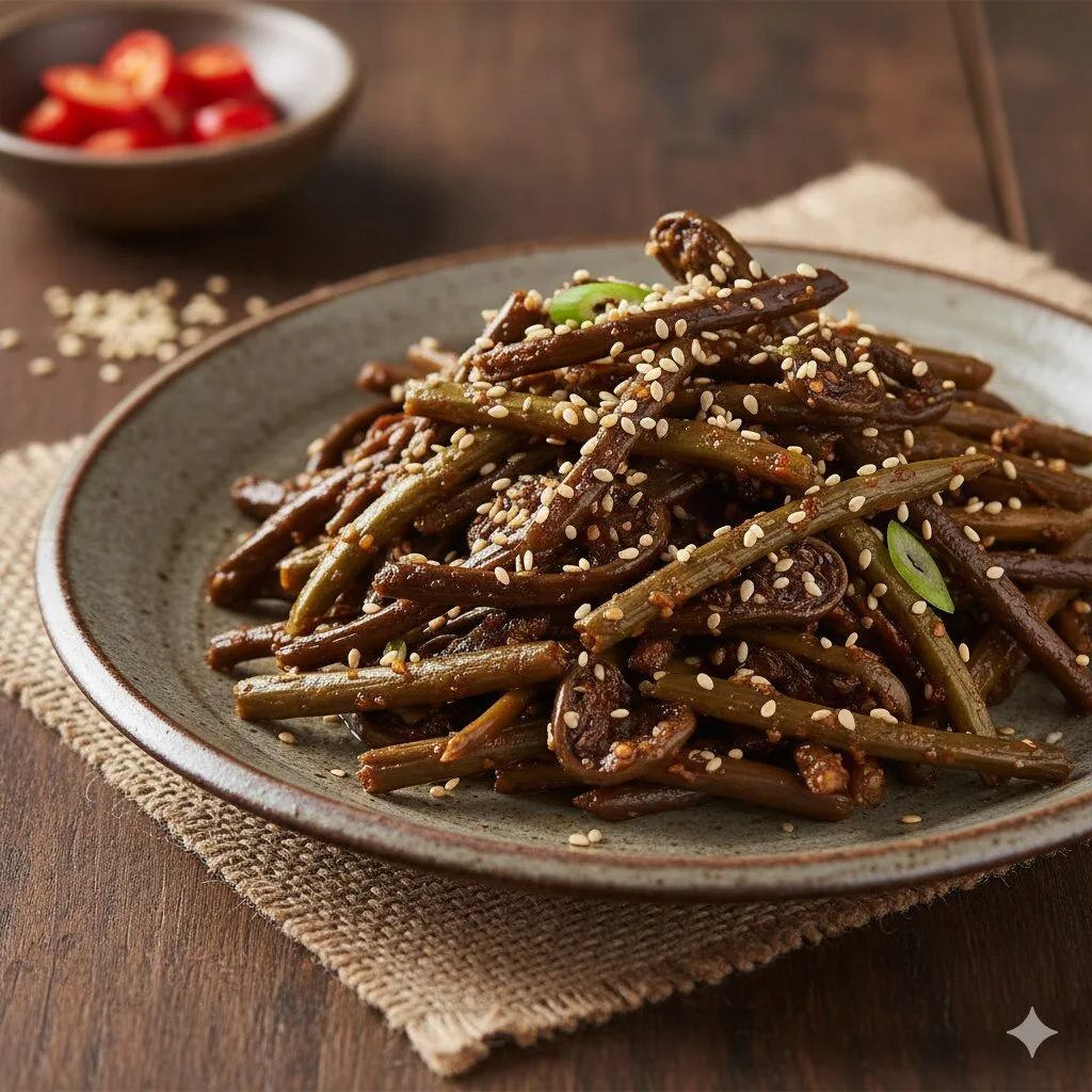 “명절 반찬 최고! 고사리 나물, 비린맛 없이 만드는 비밀 레시피 공개”