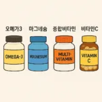 오메가3, 마그네슘, 종합비타민, 비타민C… 영양제 제대로 먹는 시간 따로 있다