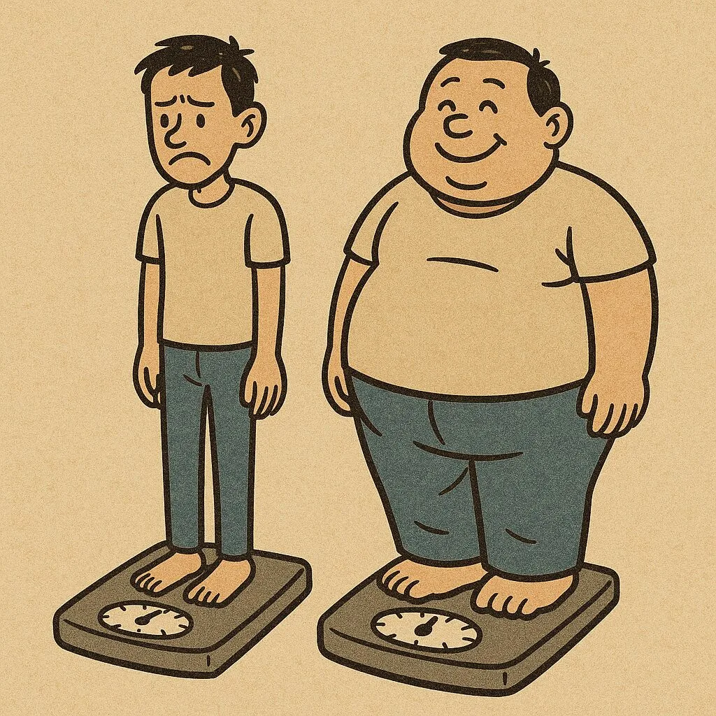 마른 사람이 뚱뚱한 사람보다 사망률이 높다? 저체중의 위험성과 연구 결과 1 마른 사람이 뚱뚱한 사람보다 사망률이 높다? 저체중의 위험성과 연구 결과