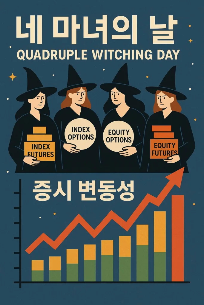 “네 마녀의 날”이 뭐길래 증시가 뒤흔들릴까
