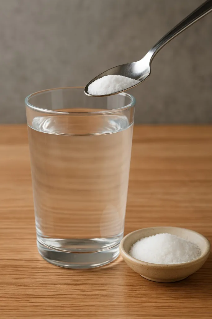 “아침마다 소금물 한 컵, 몸에 무슨 일이 생길까?”