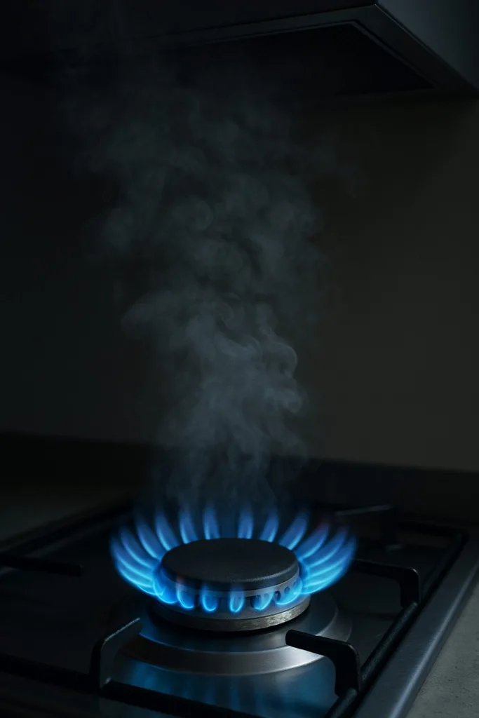 “매일 사용하는 가스렌지가 ‘보이지 않는 독’을 배출– 전문가 경고 ‘당장 바꿔라’”