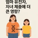 “엄마 유전자가 자녀 비만 결정짓는다? 아빠 영향력 ‘축소판’？”