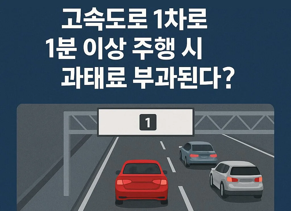“고속도로 1차로 1분만 머물러도 과태료? 단속 현실과 법적 근거 따져보니…” 4 “고속도로 1차로 1분만 머물러도 과태료? 단속 현실과 법적 근거 따져보니…”