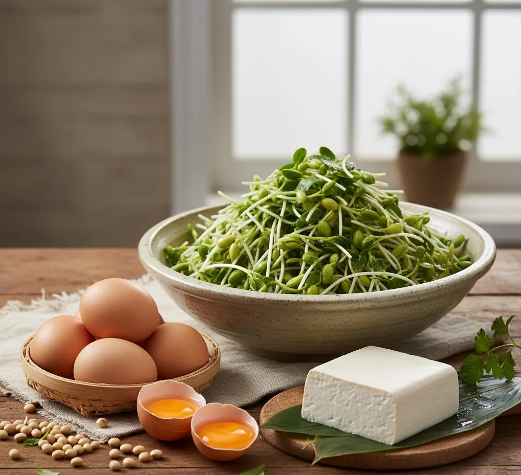 “콩·두부·계란이 성장에 좋다는데… 조기 성조숙 위험까지 있다는 사실, 알고 계셨나요?”