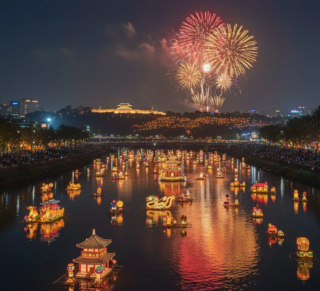 “7만 불빛이 진주를 밝힌다! 2025 진주유등축제 개막 속살 들여다보기”