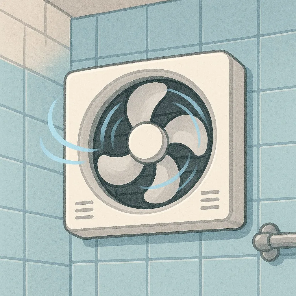 화장실 환풍기, 습기 제거에 효과 있을까? 제대로 쓰면 곰팡이 예방까지 가능