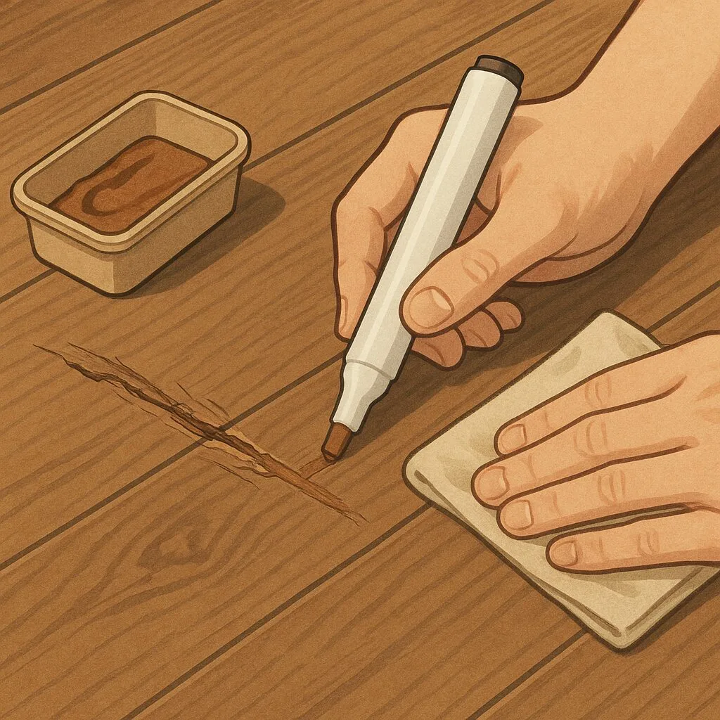 마루에 흠집이 생겼을 때, 손쉽게 복원하는 실전 관리법