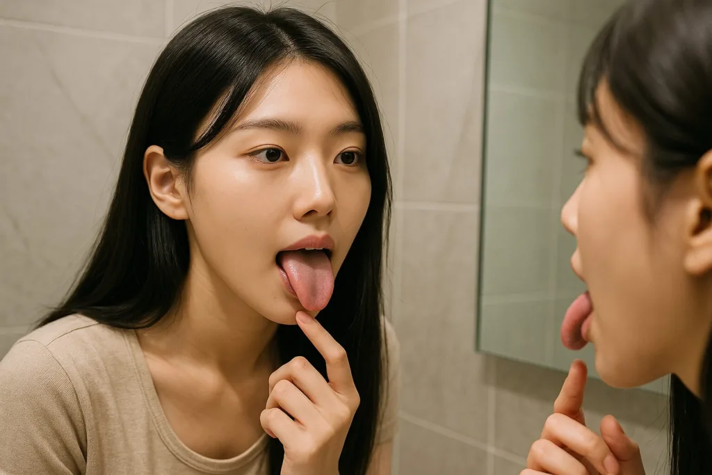 혀 백태, 단순한 위생 문제일까? 몸이 보내는 건강 신호일 수도 있다 1 혀 백태, 단순한 위생 문제일까? 몸이 보내는 건강 신호일 수도 있다