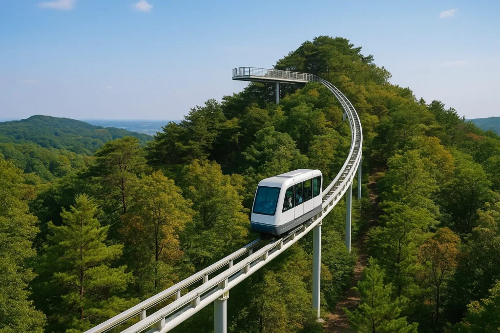 “예약 NO! 현장 즉시 탑승” 서울 근교 힐링스폿 화개정원 모노레일에서 하늘과 숲 사이를 달린다! 1 “예약 NO! 현장 즉시 탑승” 서울 근교 힐링스폿 화개정원 모노레일에서 하늘과 숲 사이를 달린다!