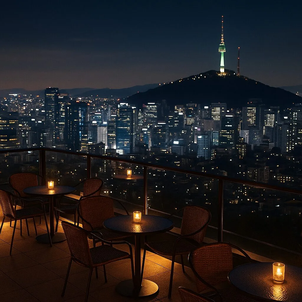 “가을밤, 서울 하늘 위로 올라가다 : 도심 속 루프탑으로 떠나는 야경 한잔”