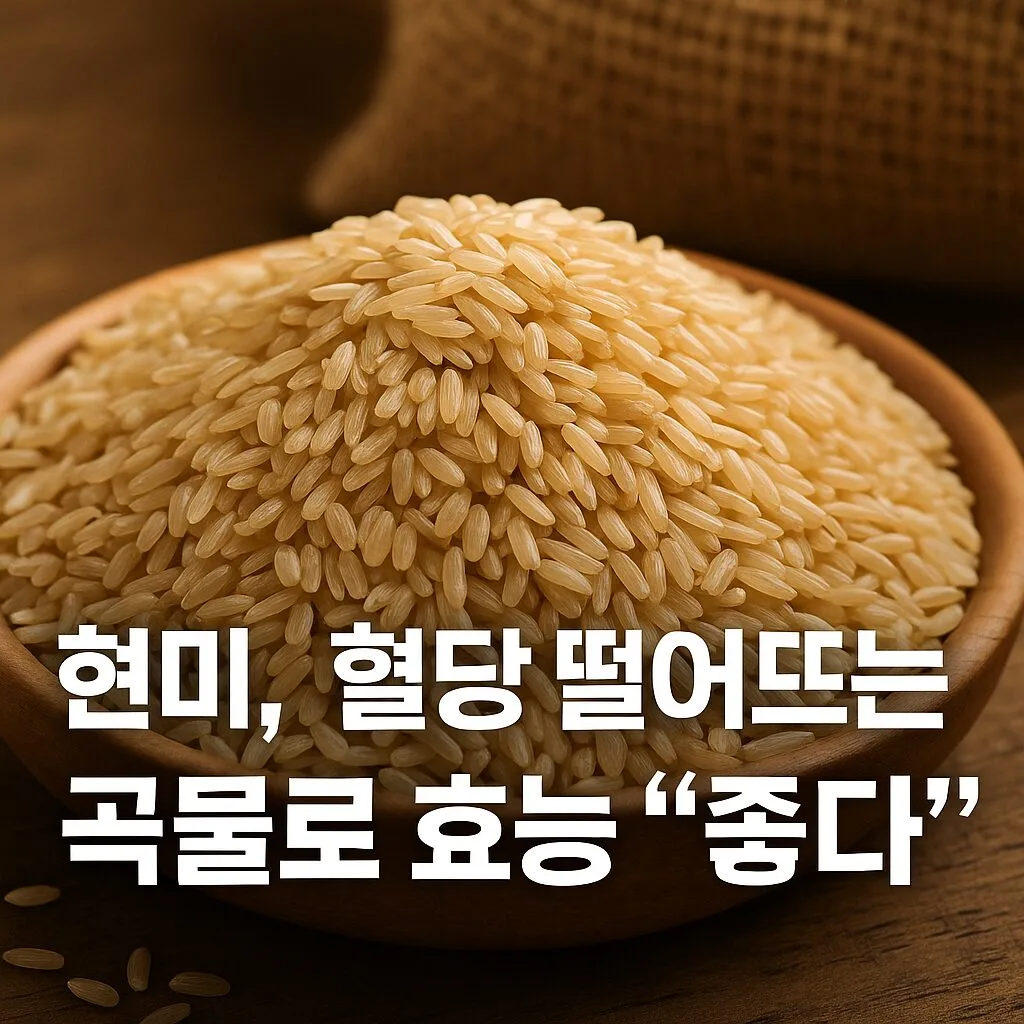 “백미 대신 현미 먹었더니 혈당이 확 달라졌다?”…전문가들 주목하는 ‘현미 효능’ 재조명