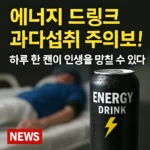 “하루 한 캔이 인생을 망친다? 에너지드링크 과다섭취의 충격적인 후폭풍”