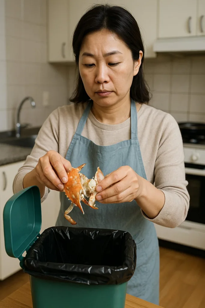 간장게장 먹고 남은 게껍질, 이렇게 버려야 한다 1 간장게장 먹고 남은 게껍질, 이렇게 버려야 한다