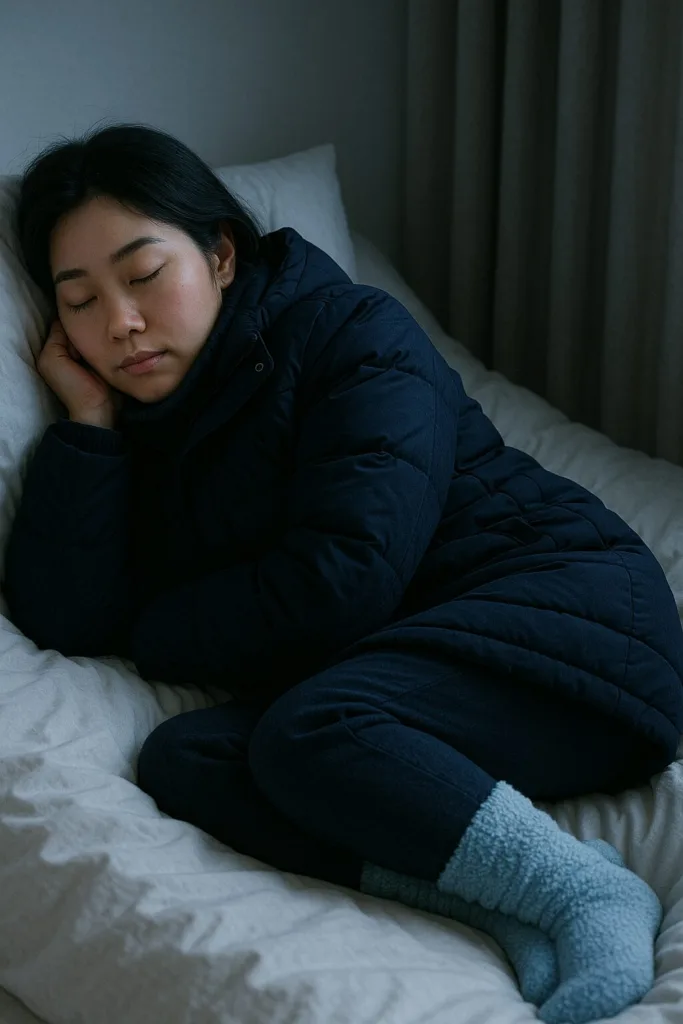 “잠 못 드는 밤, 수면양말이 답이다?”…수면질을 바꾸는 양말 하나의 과학 4 “잠 못 드는 밤, 수면양말이 답이다?”…수면질을 바꾸는 양말 하나의 과학