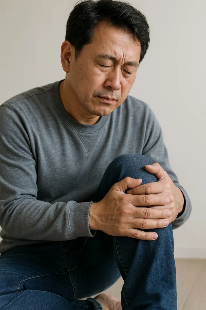 앉을 때 ‘뚝’ 소리 나는 무릎…단순 소음일까, 퇴행 신호일까 1 앉을 때 ‘뚝’ 소리 나는 무릎…단순 소음일까, 퇴행 신호일까