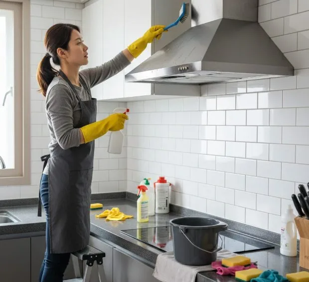 기름때가 굳기 전에…주방 위생의 사각지대 ‘후드 청소’가 가장 중요한 이유