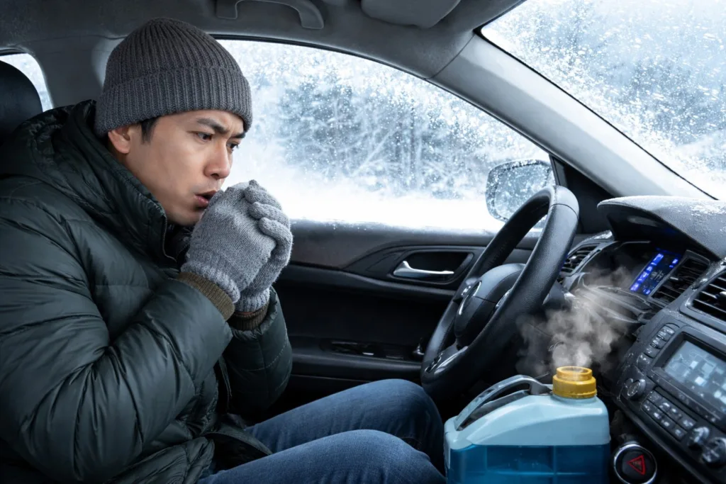 “한파에 히터가 안 나온다?”
