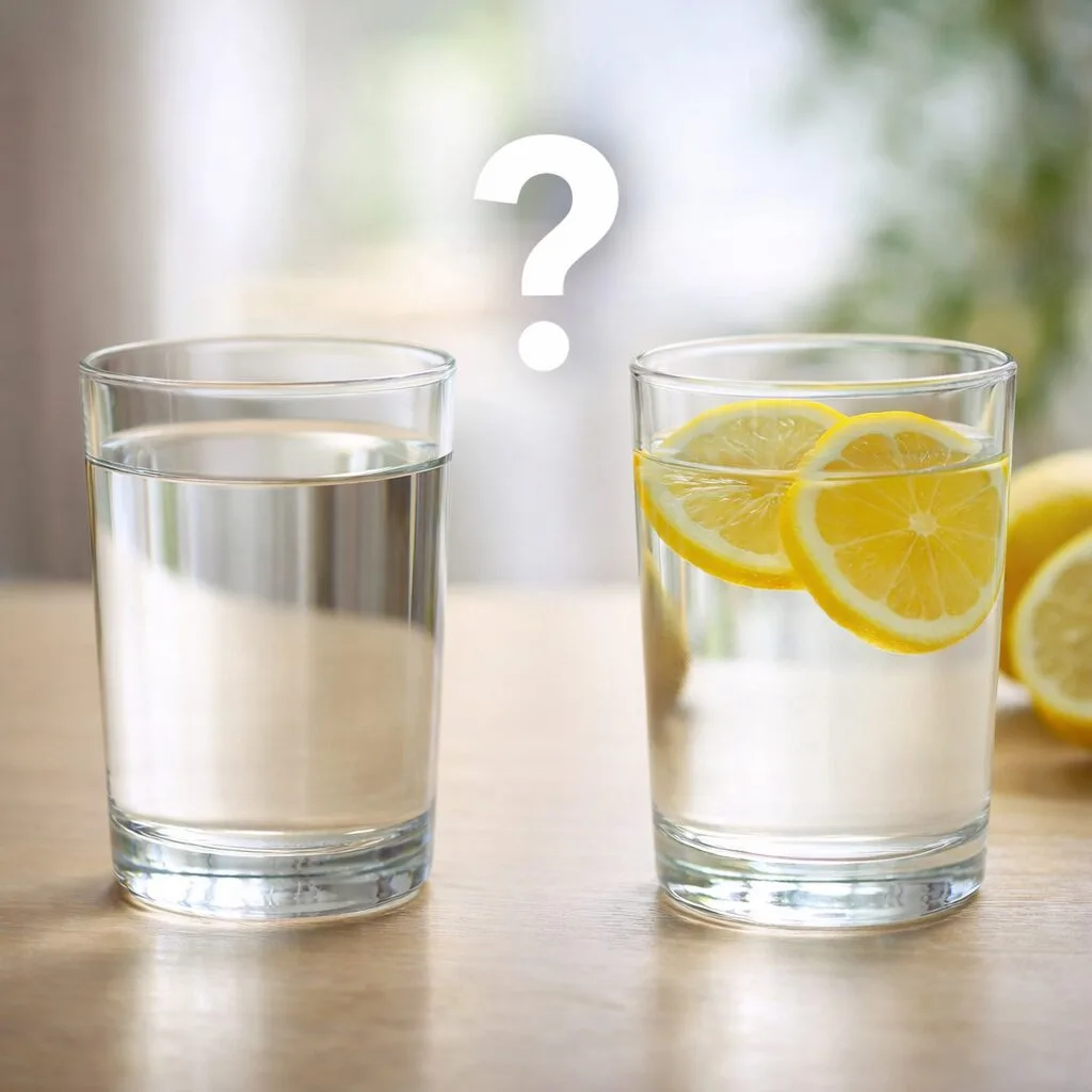 “아침마다 레몬물 마시는데…” 수분 보충엔 맹물이 더 좋을까?