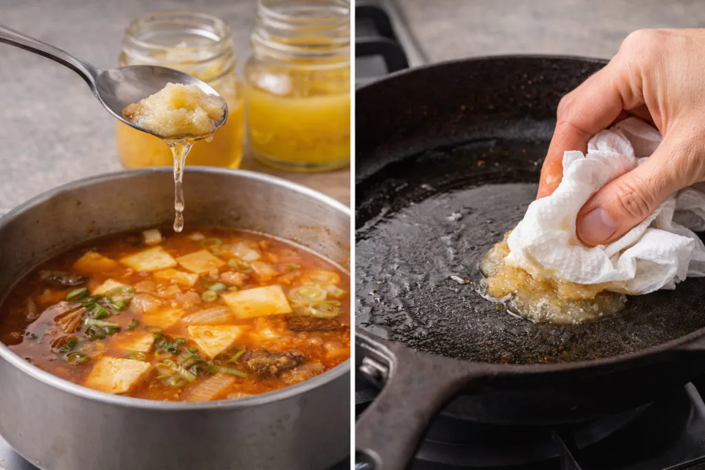 “삼겹살 기름, 그냥 버렸다면 손해! 알고 쓰면 요리가 달라진다”