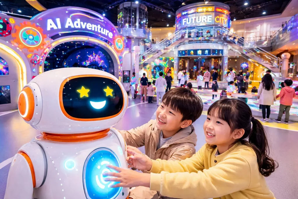 “겨울 방학 최고의 체험 여행지! 전국 최초 AI놀이터가 있는 ‘논산 어린이 AI상상놀이터’ 완전 가이드”