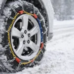 “눈길에서 안 끼우면 벌금?” 폭설 때 반드시 알아야 할 스노우체인의 모든 것