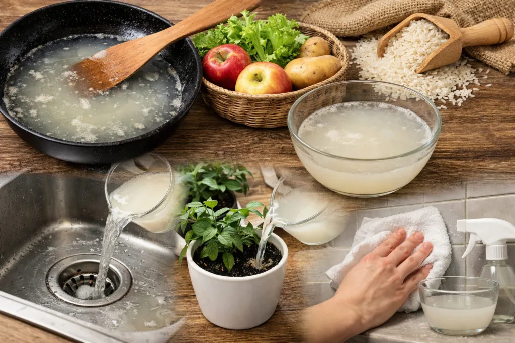 “다 버리면 손해다” 밥 짓고 남은 쌀뜨물, 알고 쓰면 돈 아끼는 생활 필수템 2 “다 버리면 손해다” 밥 짓고 남은 쌀뜨물, 알고 쓰면 돈 아끼는 생활 필수템