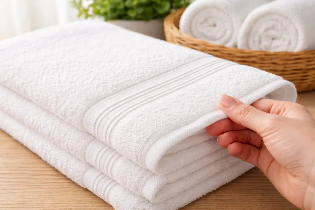 수건에 괜히 있는 줄이 아니다… 대부분 모르는 ‘가로줄 수건’의 진짜 용도 4 수건에 괜히 있는 줄이 아니다… 대부분 모르는 ‘가로줄 수건’의 진짜 용도