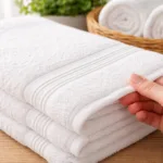 수건에 괜히 있는 줄이 아니다… 대부분 모르는 ‘가로줄 수건’의 진짜 용도