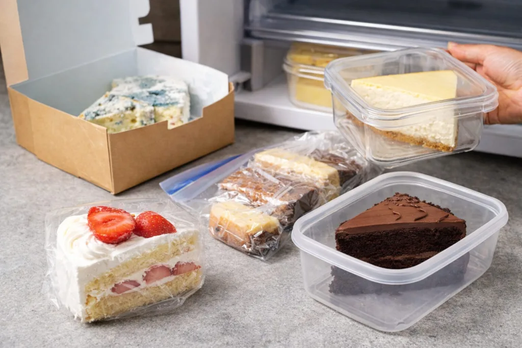 “하루만 지나도 맛이 변한다? 먹다 남은 케이크, 이렇게 보관해야 안 상한다”