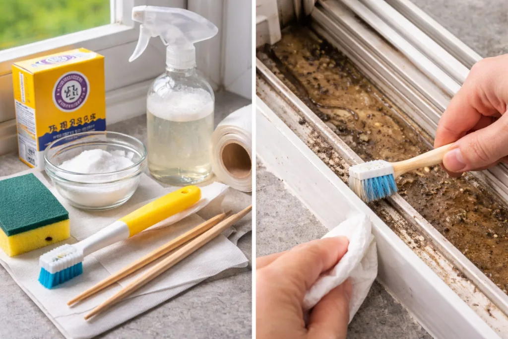 “청소업체 부를 뻔했다”…창틀 묵은 때, 집에 있는 이것으로 10분 만에 끝내는 법