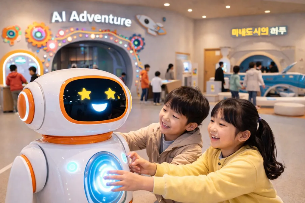 “겨울 방학 최고의 체험 여행지! 전국 최초 AI놀이터가 있는 ‘논산 어린이 AI상상놀이터’ 완전 가이드”