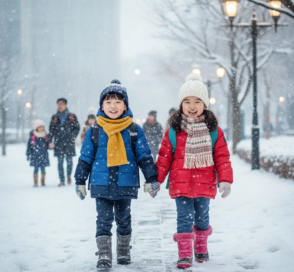 “눈 오는 날 이 신발 아니면 큰일 난다!”