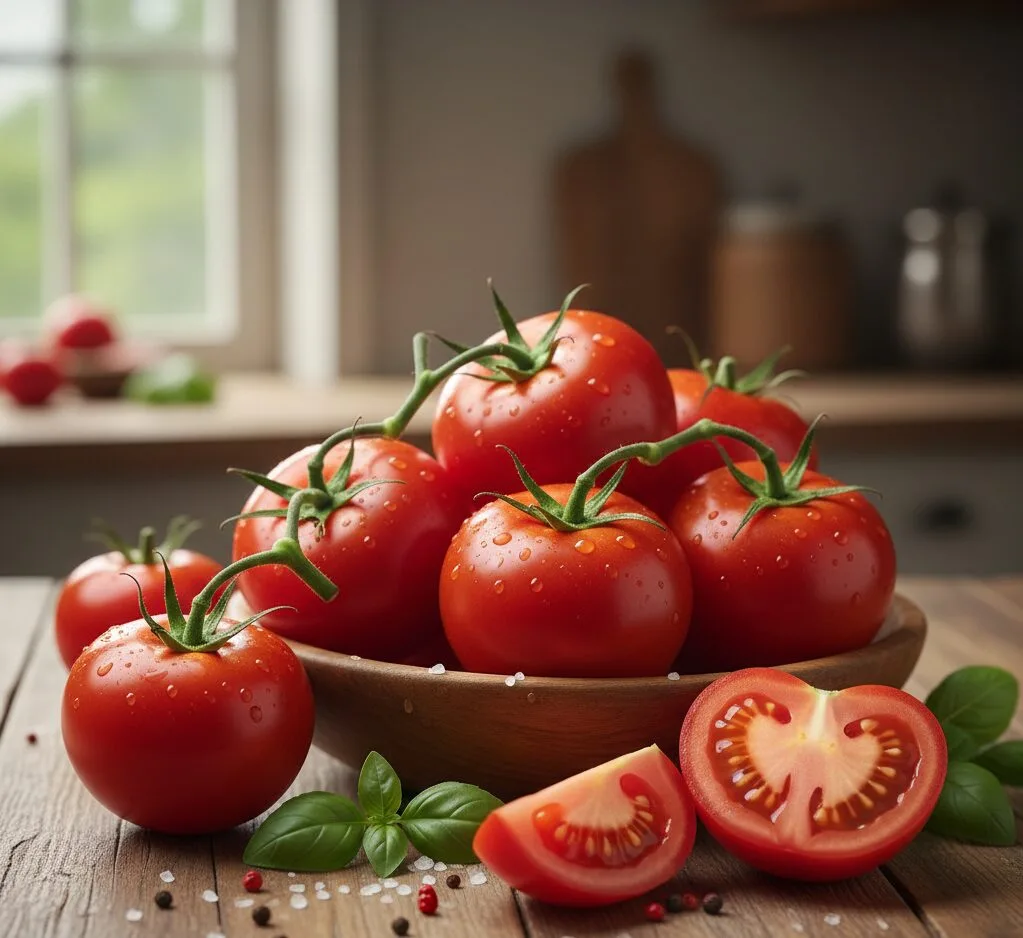 “토마토, 이렇게 먹어야 ‘건강 폭발’입니다!”