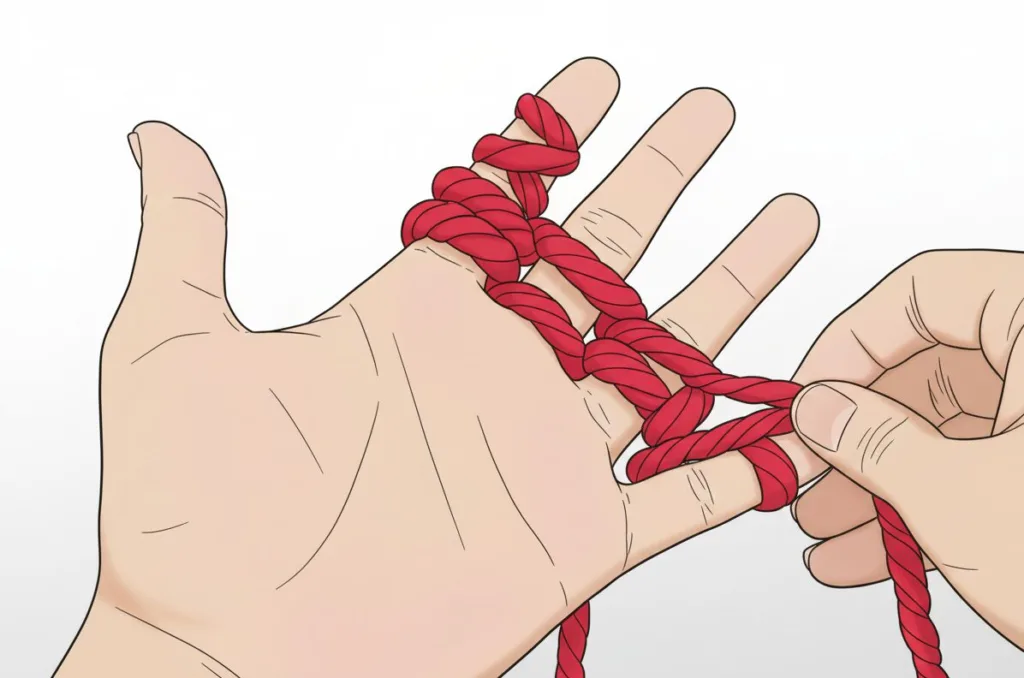 “바늘도 필요 없다? 요즘 MZ가 미친 듯 빠지는 ‘맨손 뜨개질’ 대폭발… 이유가 충격적이다”