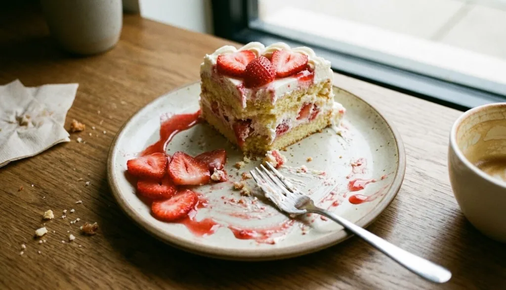 “하루만 지나도 맛이 변한다? 먹다 남은 케이크, 이렇게 보관해야 안 상한다”