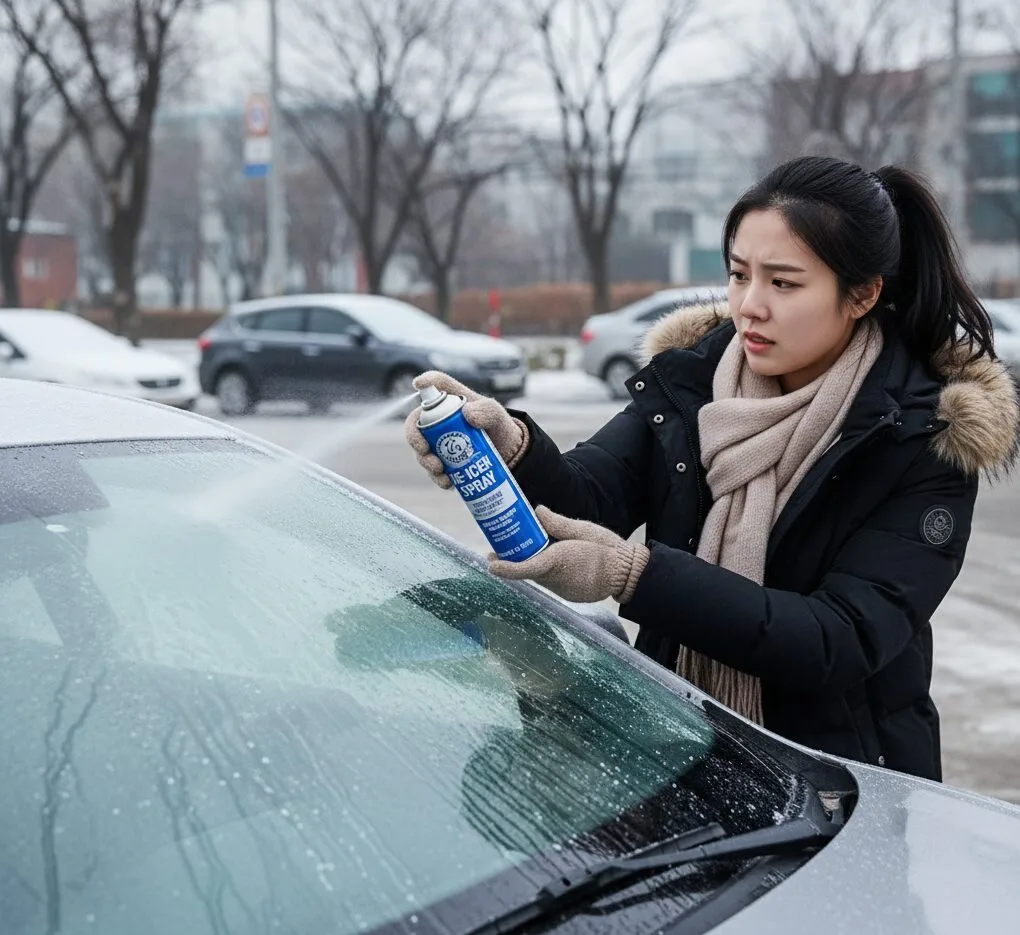 “카드로 긁지 마세요” 겨울철 자동차 성에, 가장 빨리·안전하게 없애는 법 총정리