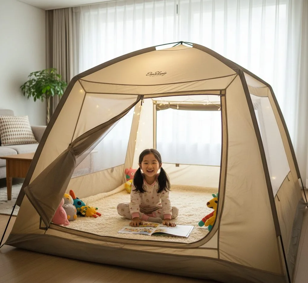 “전기요보다 낫다? 겨울에 집집마다 찾는 ‘난방텐트’의 진짜 효과”